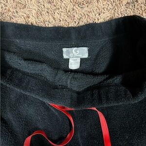 Black Sweatshorts With Drawstrings